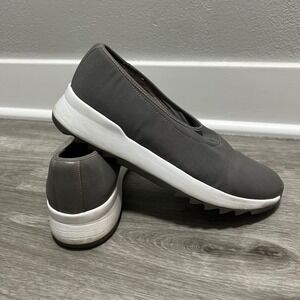 EILEEN FISHER Grey Slip On Sneakers Women's Size 7 M Lightweight Comfort